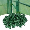 100Pcs Gardening Fixed Cross Clip Plastic Plant Buckle Clamp Clip