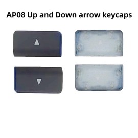 Replacement 2Pcs Up/Down Arrow Keycaps Keys and Hinges and Silicone Rebound Cup are Fit for MacBook Pro/Air 13/15'' A1425 A1502 A1398 A1369 A1466 Keyboard Up and Down Key Cap (AP08 Model)