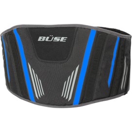 Kidney Belt Ride Kidney Warmer Black/Blue Motorcycle Kidney Belt