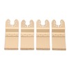 4PCS Oscillating Saw Blade Diamond Cemented Carbide 1.3in Wood Multitool