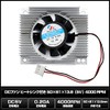 DC Fan 5V with Heatsink 50x61x13.8 4000RPM