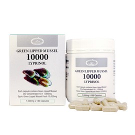 Nature's Top Green-lipped Mussel Refrinol 10,000mg Green-lipped Mussel 180 Tablets / 네이쳐스탑 초록잎홍합 리프리놀 10000mg 초록홍합 180정