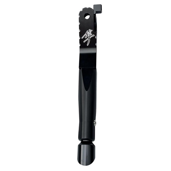 Pleyuda Motorcycle Aluminium Adjustable Side Stand Kickstand Compatible with Suzuki