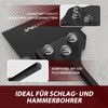 CSOOM Scalpello SDS-Plus da 100 mm con lama di ricambio