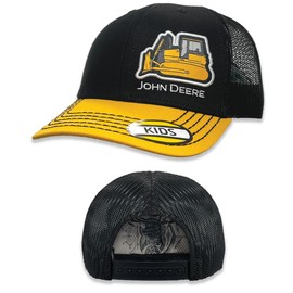 John Deere Construction Baseball Cap Hat 53084649Yw Headwear Yellow