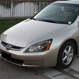 Spec-D Tuning 2LH-ACD03JM-RS Honda Accord Lx Ex Jdm Black Head Lights Lamps Pair