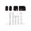 SI 1-1/4'' Driver Floorboard Spacer Extensions For Harley 09-24 Touring
