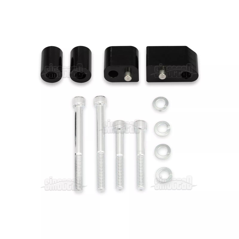 SI 1-1/4'' Driver Floorboard Spacer Extensions For Harley 09-24 Touring