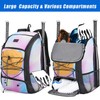 MATEIN Softball Bag for Women, Lightweight Baseball Bat Backpack with