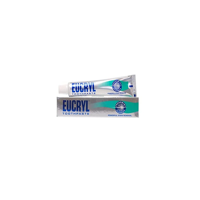 EUCRYL SMOKERS TOOTHPASTE FRESHMINT 50ML POWERFUL STAIN REMOVAL by Eucryl
