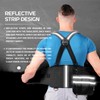 AOFIT Lumbar Support with Straps, Adjustable Removable Shoulder Straps, Back
