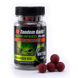 Tandem Baits SuperFeed Pure Wafters Fish & Robin Red | Carp Fishing Without Effort | Boilies Bait Large Fish Fishing | Carp Accessories Professionals & Hobby Anglers 12 mm 30 g