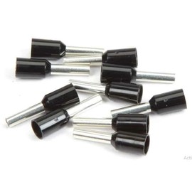 Install Bay Black 16 Ga Ferrules - Package of 100