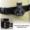 MiOYOOW Handcuff Holder Wear-resistant Handcuff Case Handcuff Cover Handcuff Holster