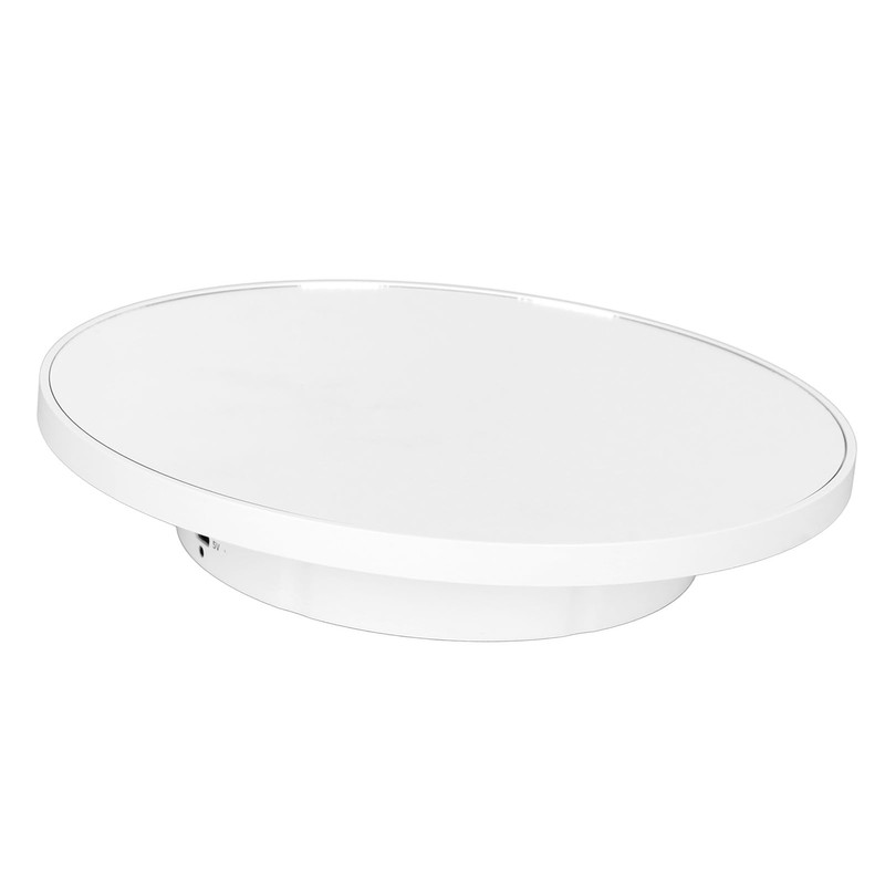 AUNMAS 360 Degree Rotating Display Stand, Electric Rotating Turntable for