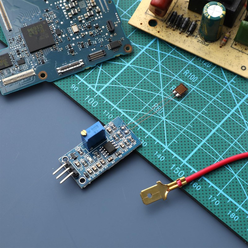 Hemobllo Strain Gauge Load Cell, Test Sensor Strain Gauge Amplifier,