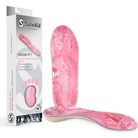 SoleAid XT I Performance Insoles - Medium Flex Arch Support with Dual Density Shock Absorbing Foam - Orthotic Shoe Inserts for Athletic and Daily Life on Your feet (Women 11-11.5 / Men 9-9.5)
