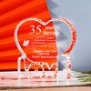 Romantic 35th Wedding Anniversary Gift, 35th Wedding Anniversary Gift, Crystal