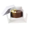 PME Round Cake Card & Cake Box, 10-Inch, White