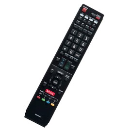 GB004WJSA Replace Remote Applicable for Sharp AQUOS TV LC-60C7500U LC-80C6500U LC-70LE650U LC-42LE540U LC-46LE540U LC-40LE830U LC-40LE830UA LC-40LE830UB LC-40LE832U LC-52C6400U LC-52LE640U LC-70LE640U