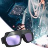 Welding Glasses,Anti-Glare Welding Eyewear - Shock Scratch Resistant Auto Darkening