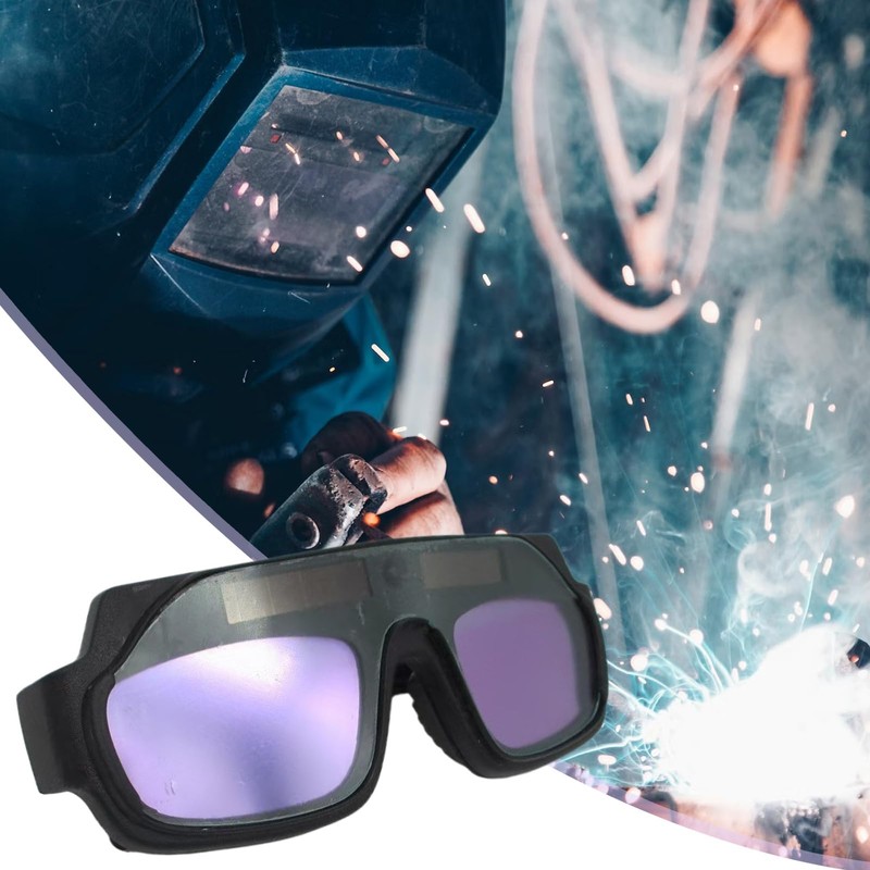 Welding Glasses,Anti-Glare Welding Eyewear - Shock Scratch Resistant Auto Darkening