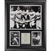 Legends Never Die Brooklyn Dodgers - 1950's B&W Framed Photo