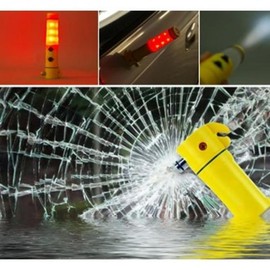 차량용 자석 경광등 안전 경광봉 신호봉 미니경광등 안전경광봉 Vehicle Magnet Flashing Light Safety Signal Stick Mini Flashing Light Safety Signal Stick