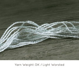 Living Dreams Flax Botanica DK Yarn. Elegant Merino Linen Silk. Cruelty Free & Responsibly Sourced. Pacific Northwest Handmade. Three Skein Pack, Sterling