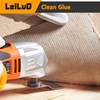 LEILUO 10 Pack Oscillating Tool Blade 8 Rigid and 2