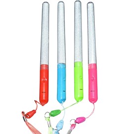 LND Gifts Neon Glow Sticks Party Pack of 12 Flashing Light Wands- Light Up Toys for Disco Parties and Sensory Lights, Perfect Hen Party Bag Fillers and Party Bag Fillers for Kids