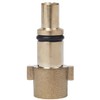 M&M Smartek KEW Bayonet Brass Adapter to 1/4 Inch Female