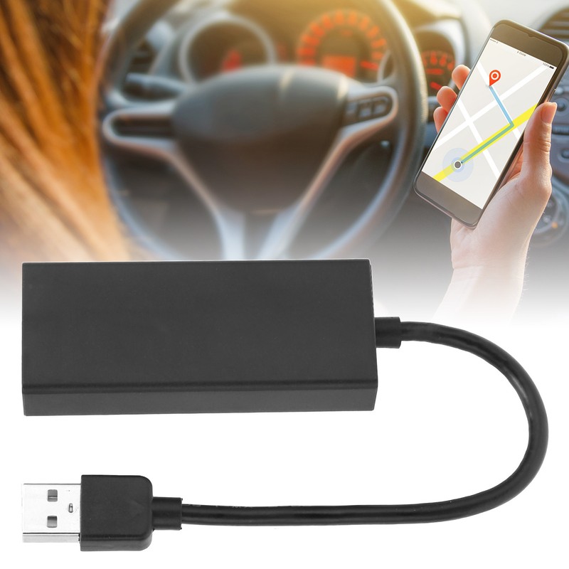 USB Wired Carplay Dongle Adapter Voice Control for Android Phone