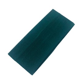 9 cm Wide Headbands Plain Stretchy Fabric Kylie Bandeau Hairband (Dark Green)