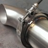 3" Inch V Band Clamp Exhaust Turbo with CNC Flanges