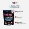 Glutamina Polvo 650 Gr 130 Servicios, Sin Sabor Hero Sport