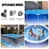 25076RP Pool Plunger Valve Gasket Washer and Ring Kit, Replacement