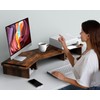 Zimilar Dual Monitor Stand Riser, Monitor Stand with Adjustable Length