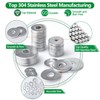 230 Pcs Large Flat Washer Set, 304 Stainless Steel Flat