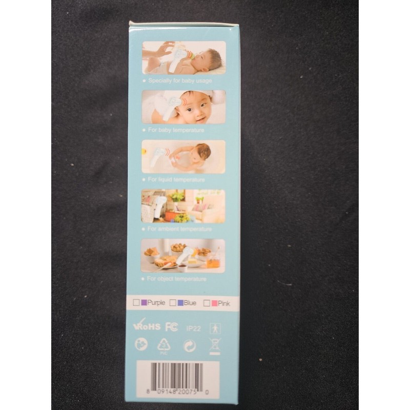 HeTaiDa HTD8813C Digital LCD Infrared Forehead Thermometer Non-touch Temperature Measure