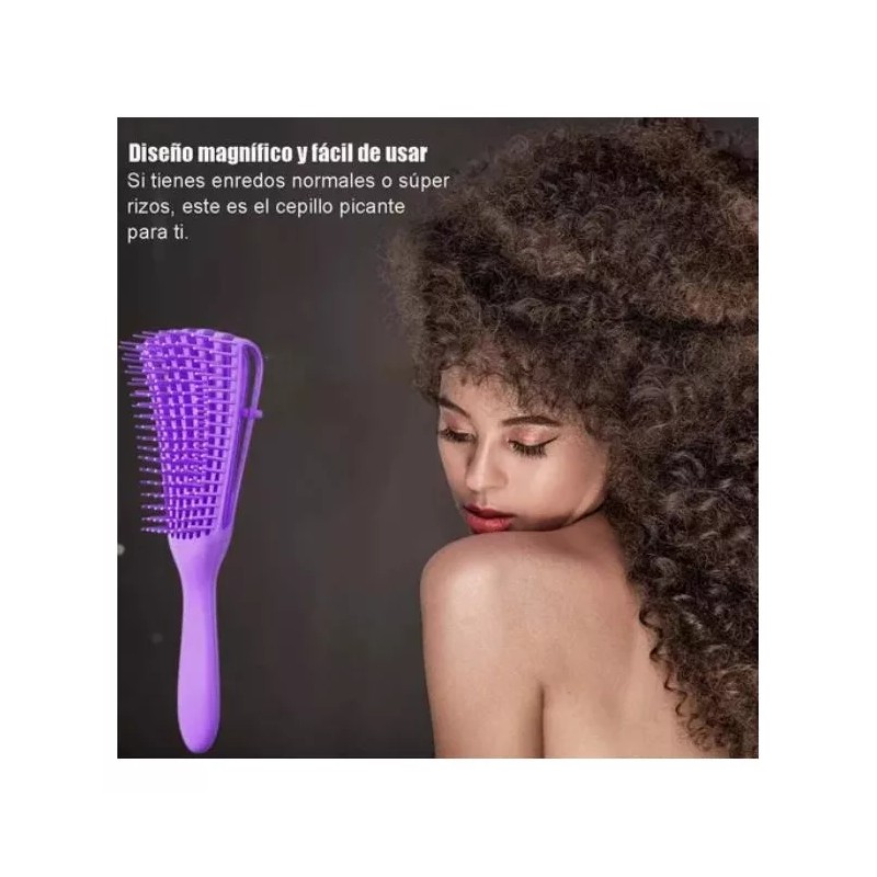Aleart Cepillo Para Cabello Desenredar El Cabello Rizado Mujeres