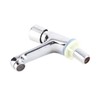 Public Ktchen Bathroom Chrome Plated Self Closing Water Saving Time