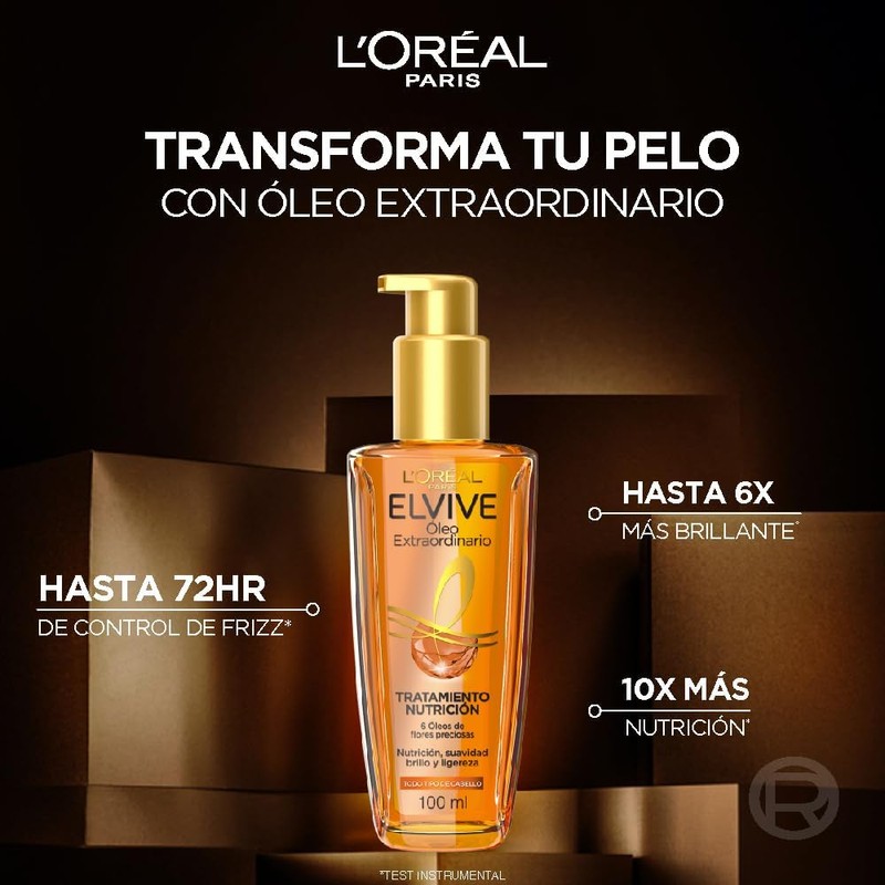 L'Oréal Paris Tratamiento en Aceite Elvive Óleo Extraordinario pelo más