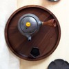 Rustic Walnut Wooden Tray Solid Wood Breakfast Tray Platter Tapas