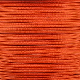 PARACORD PLANET 250' Spool Nylon 550Lb Type Iii 7 Strand Paracord International Orange