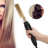 Multi Functional Electric Heating Hair Straightener Comb Hair Curler Curling
