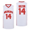 Mens Wildcats High School Jersey,14 Troy Bolton Basketball Jersey,8 Chad