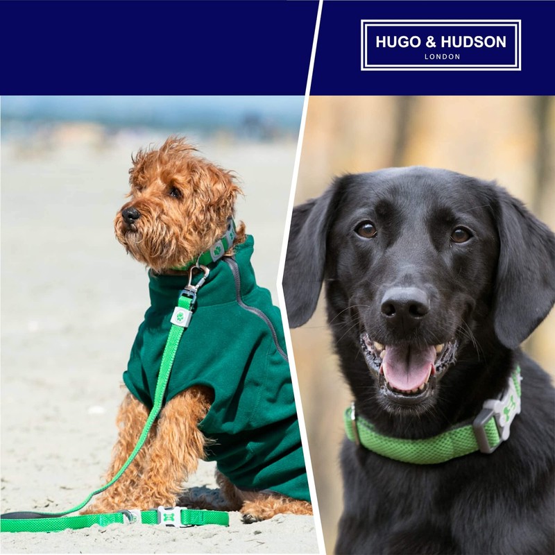 HUGO & HUDSON Dog Collar with Quick Release Safety Buckle