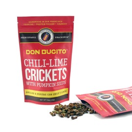 Don Bugito Planet-Friendly Edible Insect Protein Snacks (Chili-Lime Crickets)