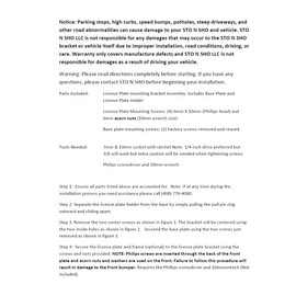 STO N SHO Compatible with 2023-2024 Jeep Wrangler JL Except Sport /2021-2024 Wrangler 4xe/ 2023-2024 Gladiator with plastic bumper